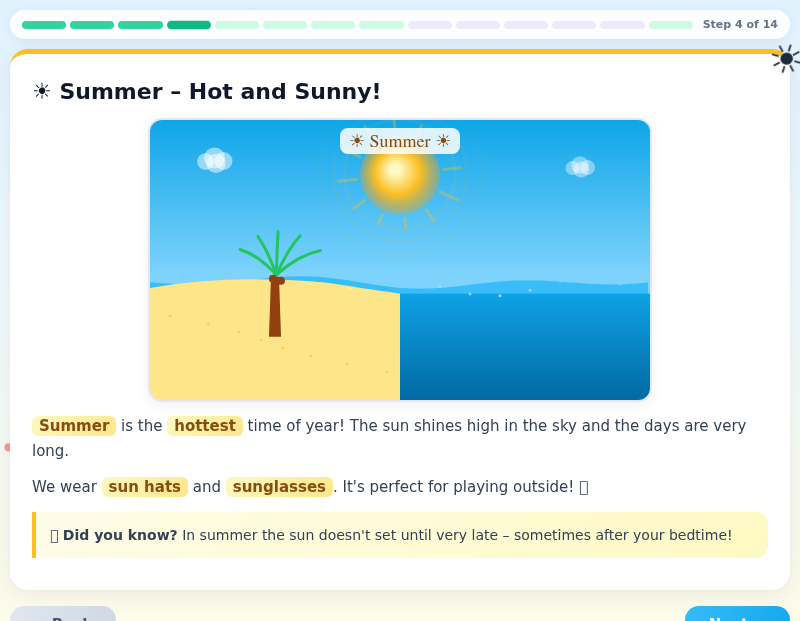 Weather Through the Seasons