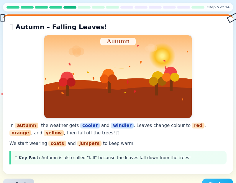 Weather Through the Seasons