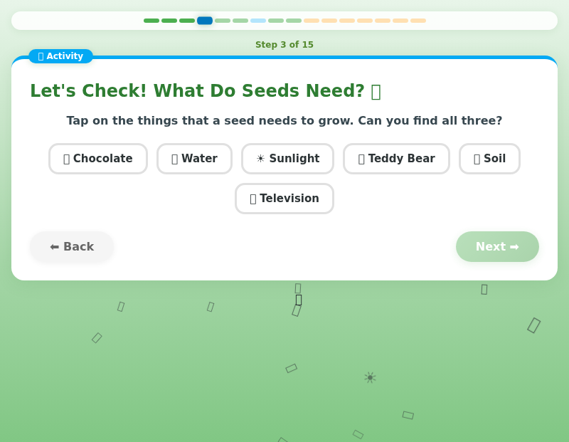 Seed to Sprout: Growing Plants Adventure