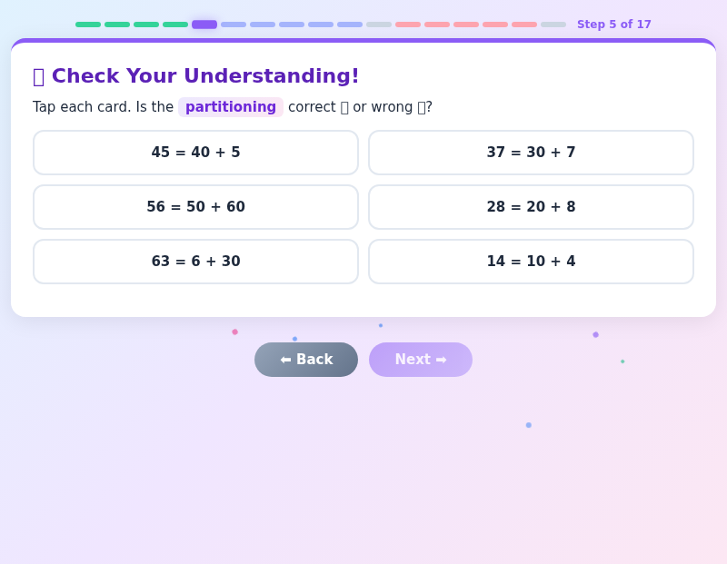Partitioning Party – Multiply Big Numbers!
