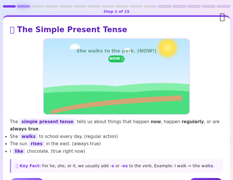 Time Travel with Tenses! 🕰️