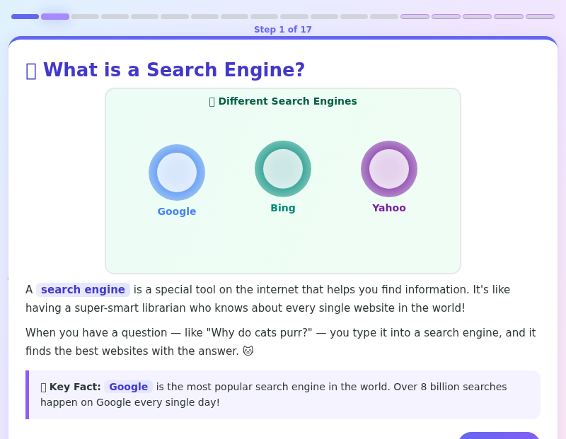 The Amazing Search Engine Adventure!