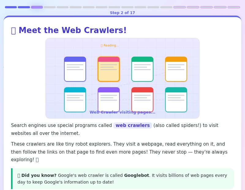 The Amazing Search Engine Adventure!