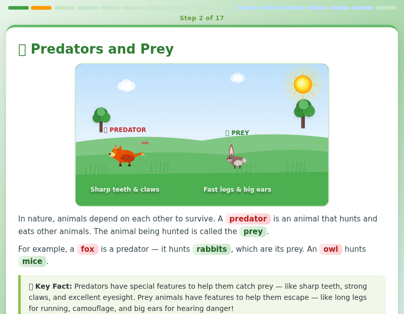 Predator & Prey: Teeth, Food Chains & Changing Environments