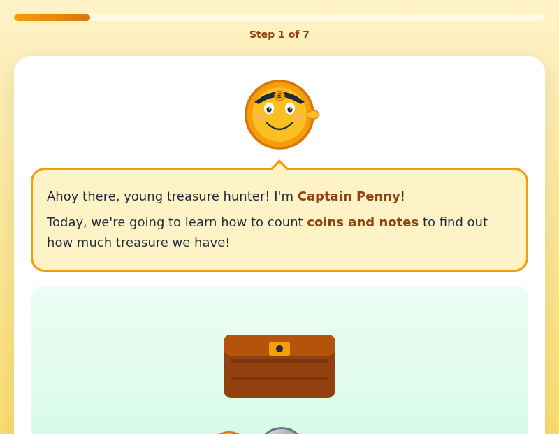Counting Coins with Captain Penny