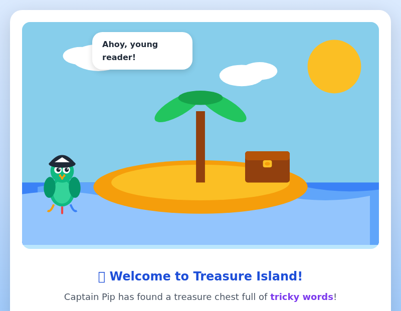 Tricky Word Treasure Hunt