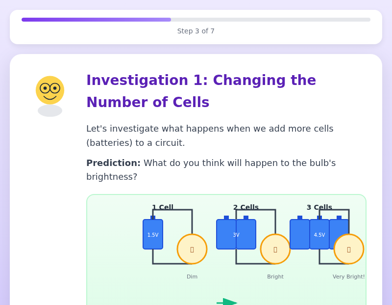 Circuit Investigators: Changing Components