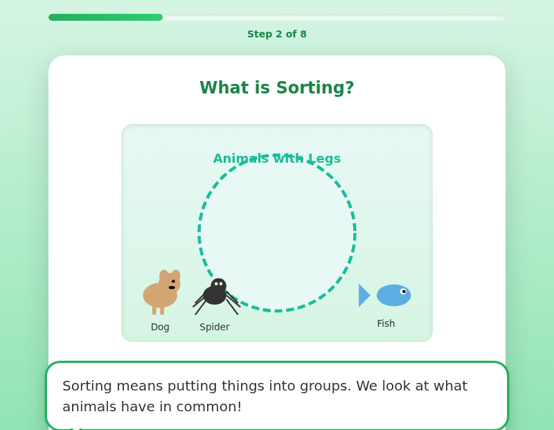 Animal Sorting Safari with Ranger Kai