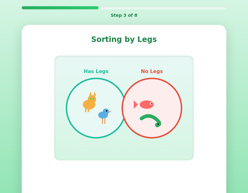 Animal Sorting Safari with Ranger Kai