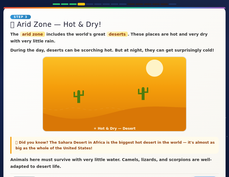 Captain Clima's World Explorer – Climate Zones